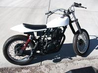 Built by Bill Pyle, Hoos Racing pipe/megaphone/ hanger